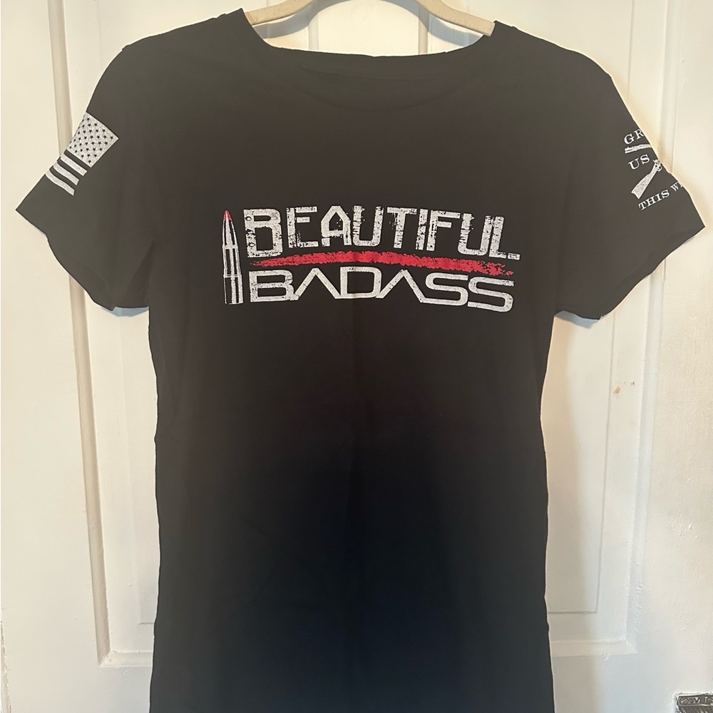 Grunt Style Black 'Beautiful Badass' Tee